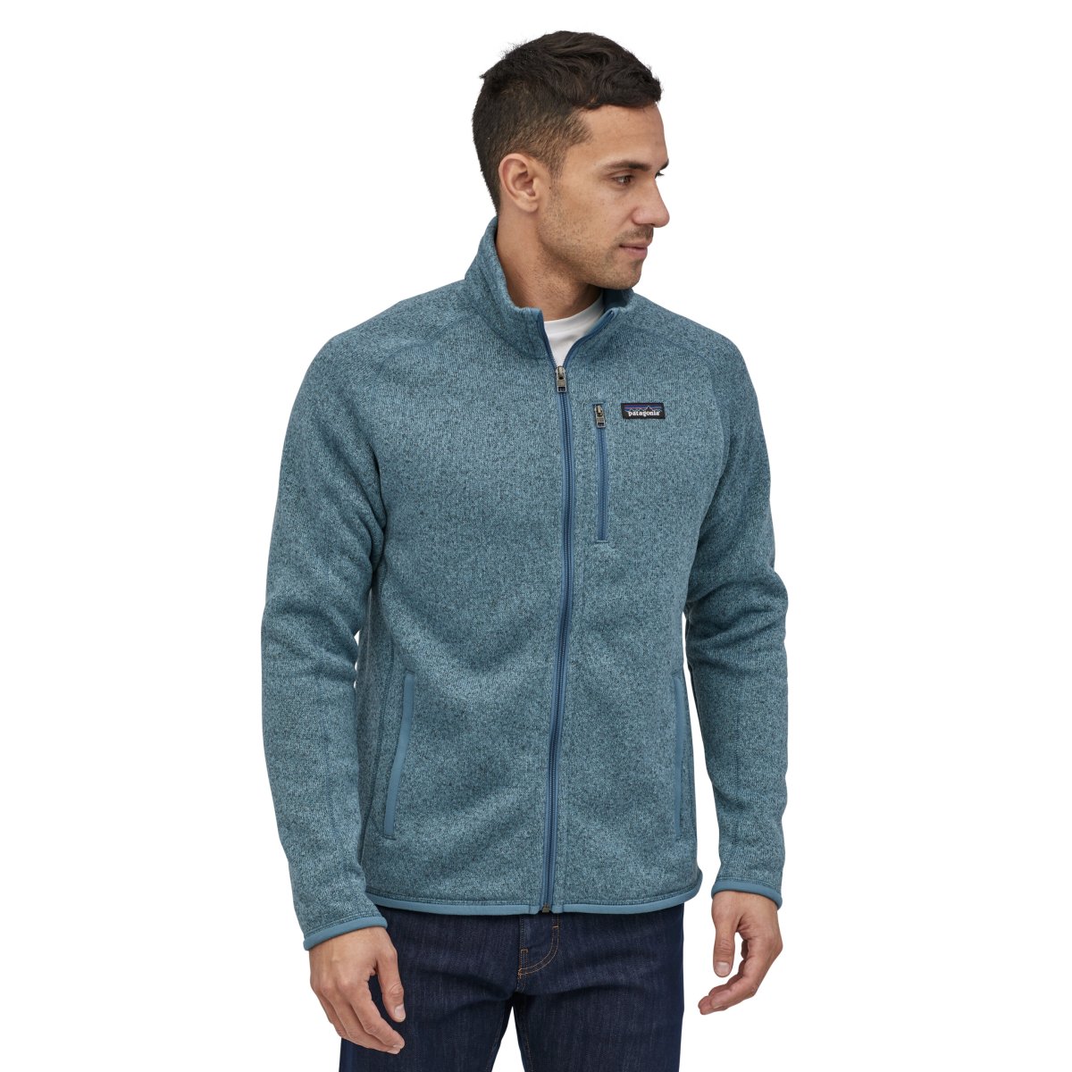 Polar Better Sweater Jacket Hombre Azul - Imagen 4
