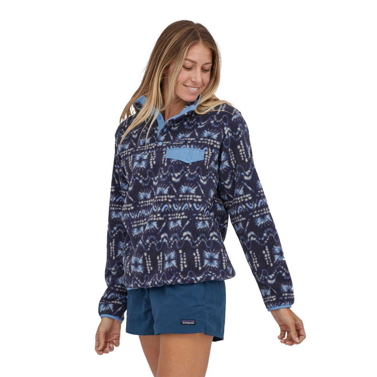 Polar de Mujer Synch Snap-T Azul - Imagen 3