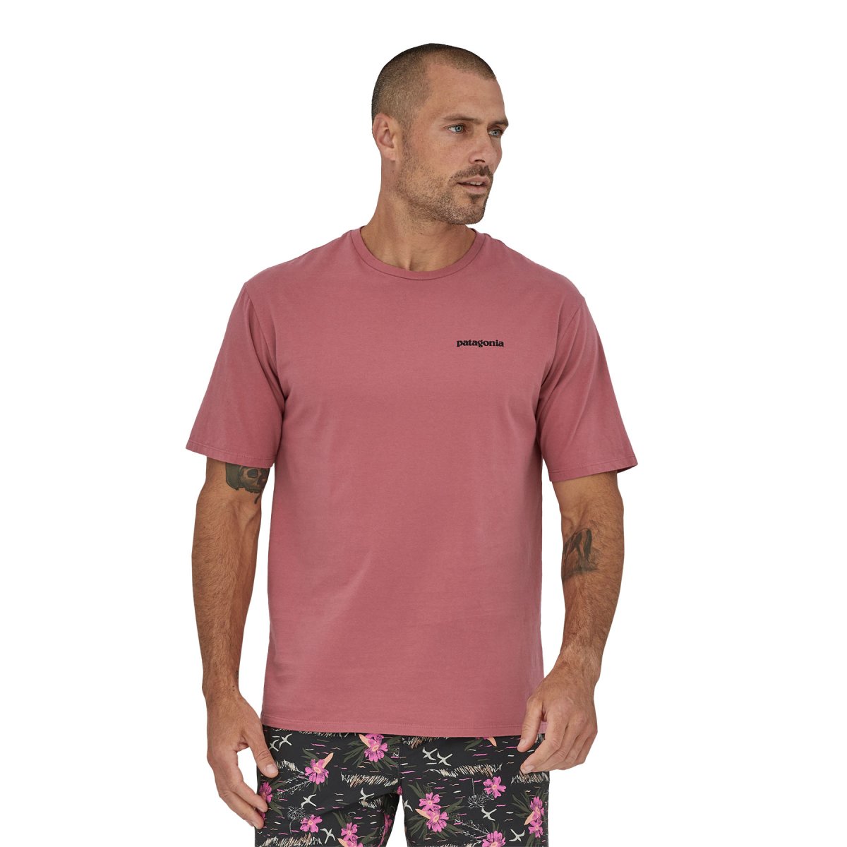 Polera P-6 T-Shirt Organic Hombre – Rosa - Imagen 3