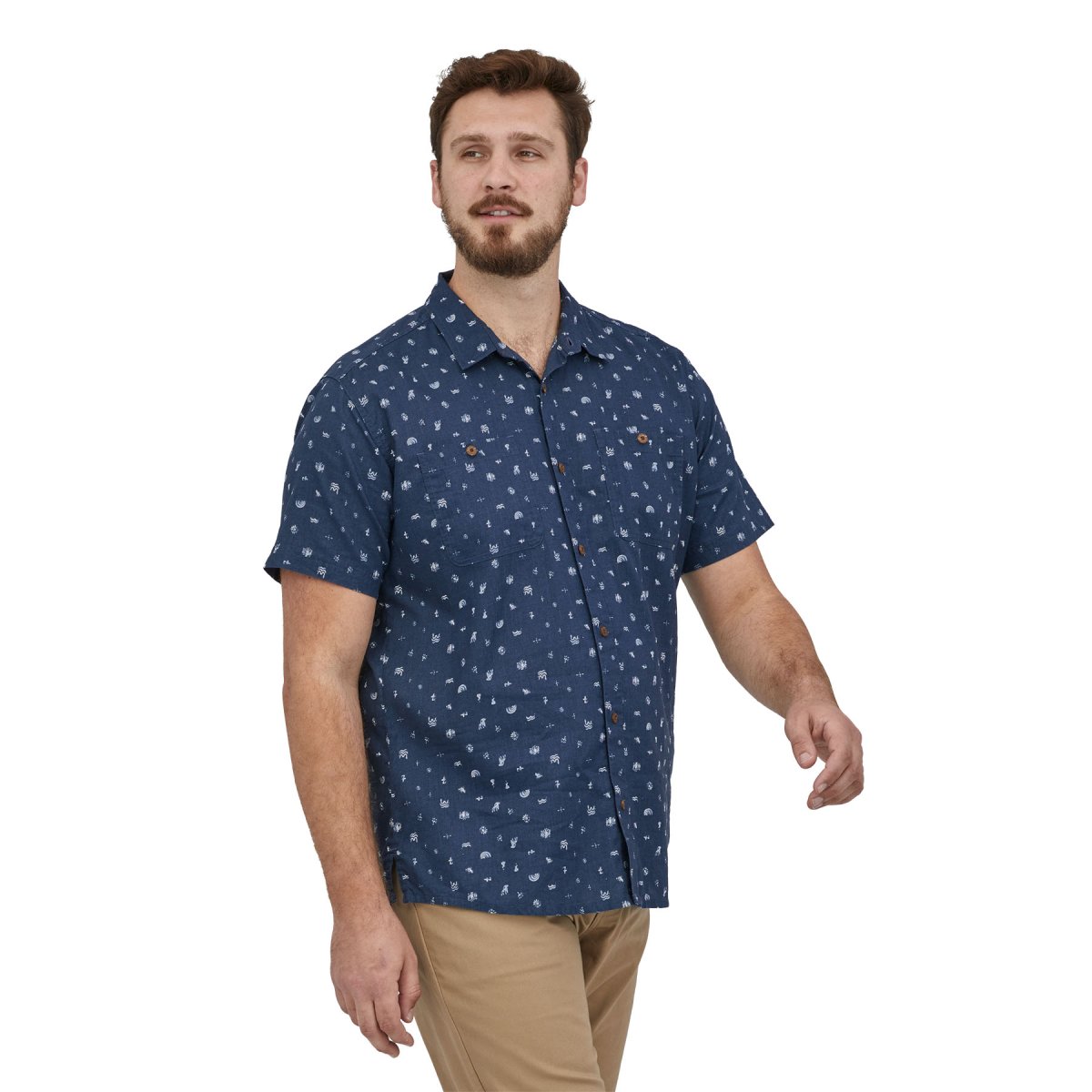 Camisa Back Step Hombre -Azul - Imagen 4