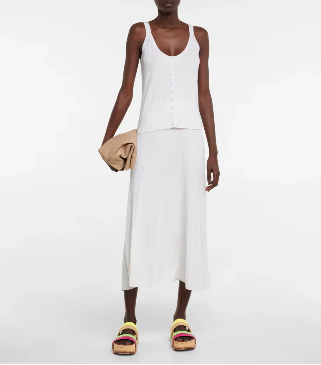 GABRIELA HEARST Striker Multicolour Stripe Strap Summer Sandals - Imagen 9