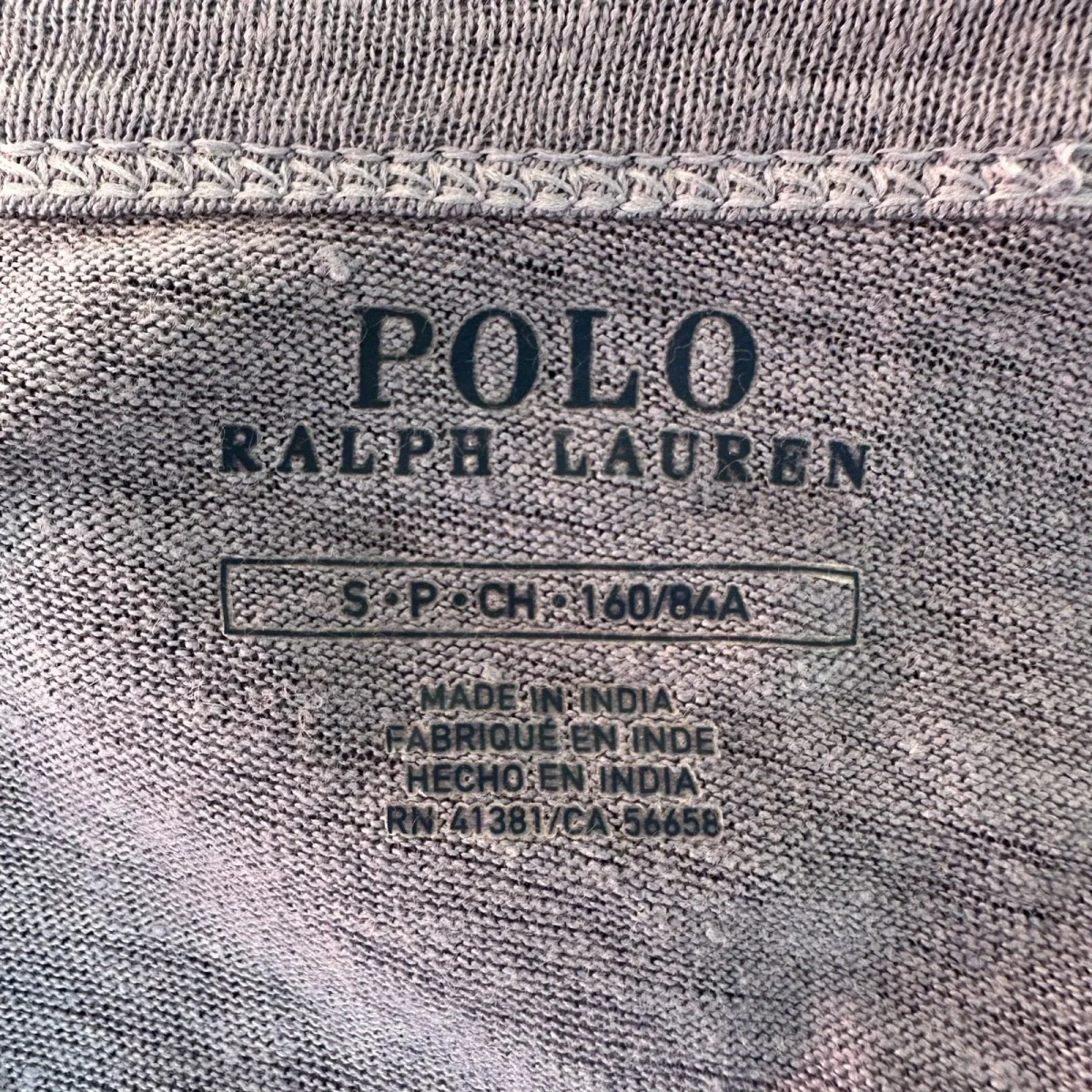 Polo Ralph Lauren Polo Teddy Bear Blue Linen Relaxed Tee - Imagen 9