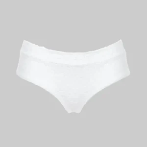 Pain De Sucre White Woven Bikini Bottom in Vence