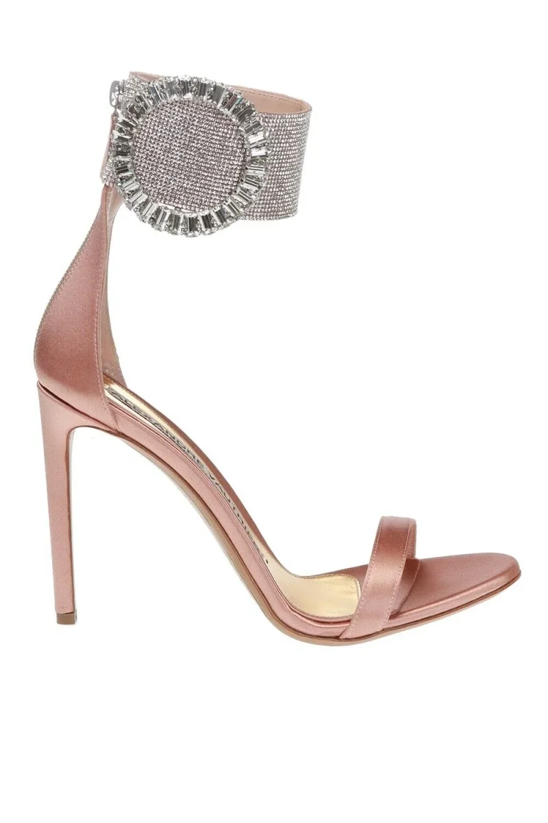 Alexandre Vauthier Pink Joan Embellished High Heels - Imagen 4