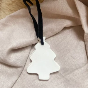Árbol Navidad arcilla personalizable