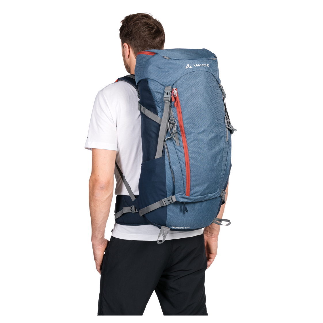 Mochila de trekking Mujer Asymmetric 52+8L - Imagen 4