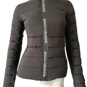 PACO RABANNE Black Down Bodyline Jacket