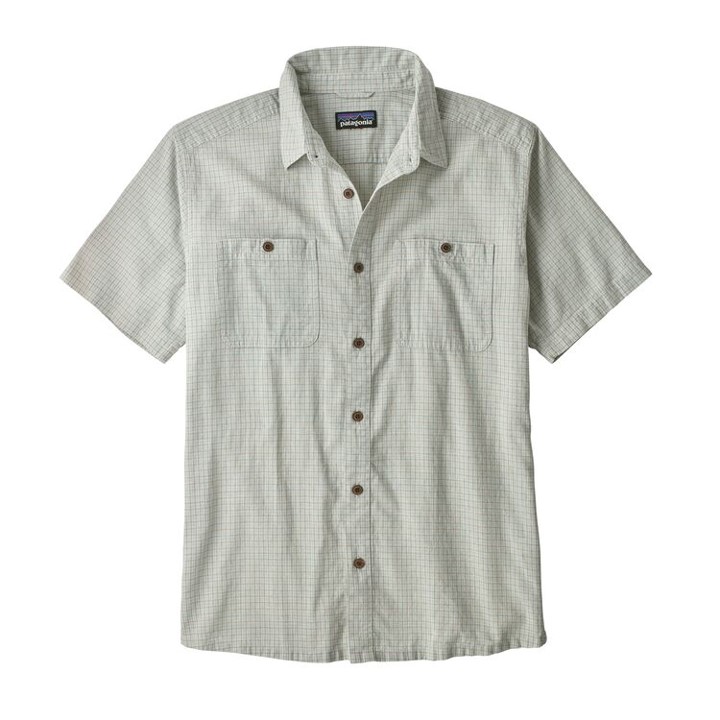 Camisa Manga Corta Back Step Hombre Blanco