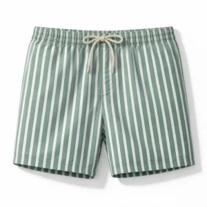 Bañador niño rayas verdes(flojo)