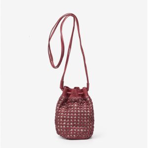 Bolso bombonera frambuesa
