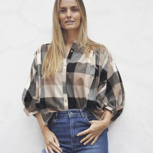 Blusa de cuadros