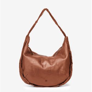 Bolso asa trenzada de piel