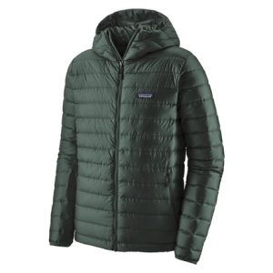 Parka Pluma Down Sweater Hoody Hombre Verde