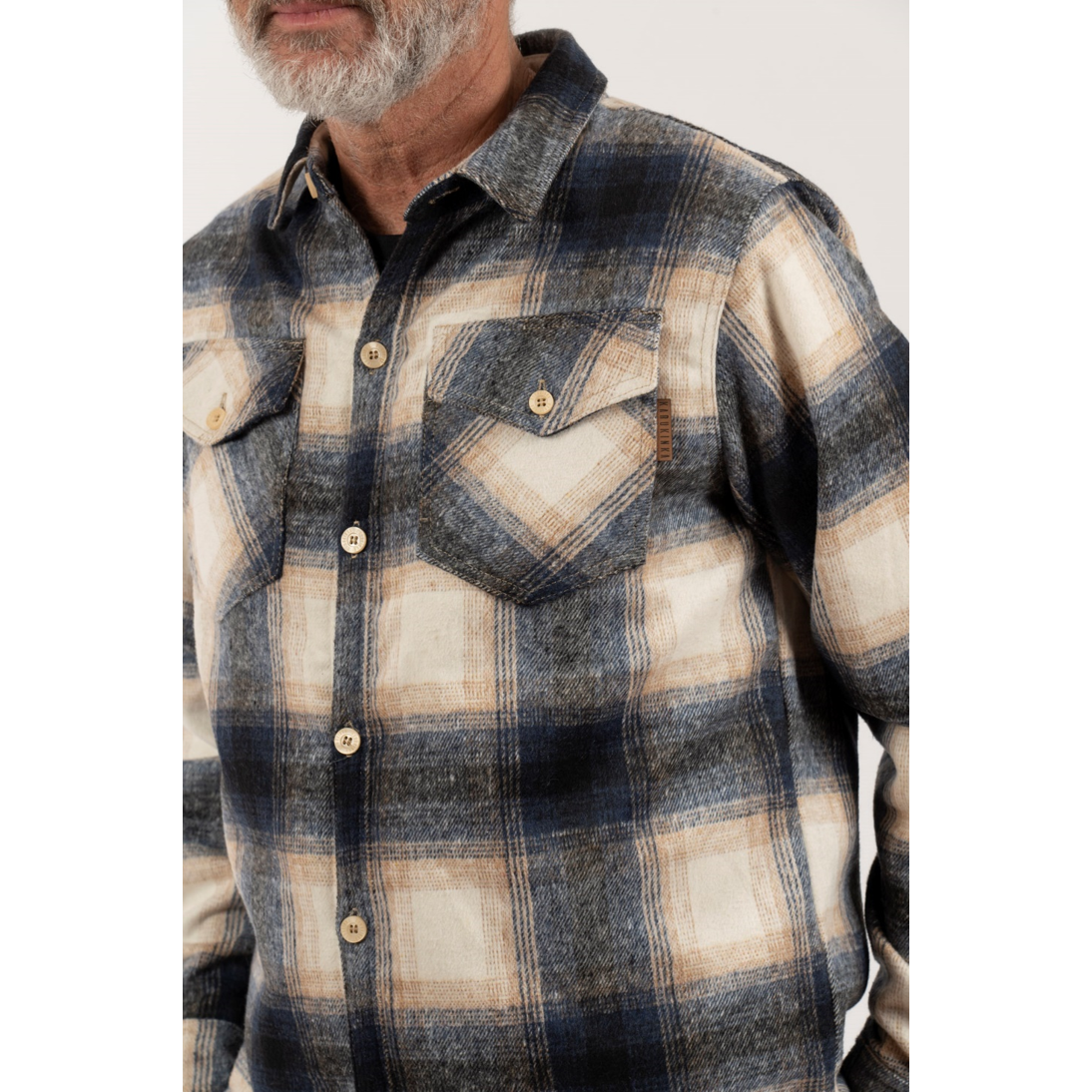 Camisa Harroen hombre – Azul - Imagen 4