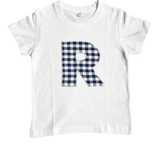 Camiseta inicial vichy adulto