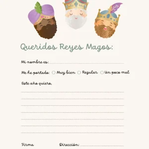 Carta Reyes Magos