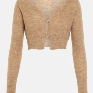 JACQUEMUS Le Cardigan Alzou Mohair Blend Cardigan