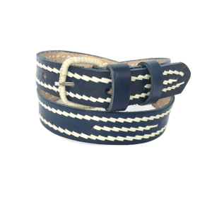 Cinturón bordado Argentino azul
