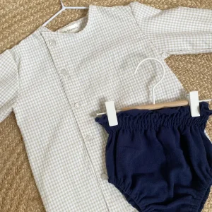 Conjunto blusa Anacapri y braga marino