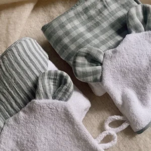 Pack capa de baño con manopla