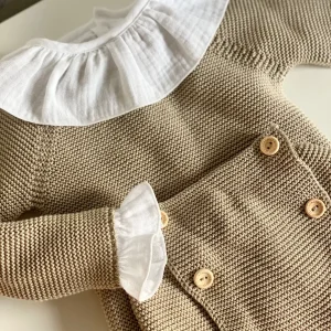 Conjunto de punto con blusa