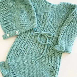 Conjunto de punto luisa 3 piezas