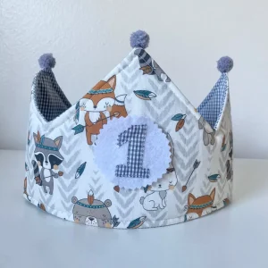 Corona cumpleaños animales