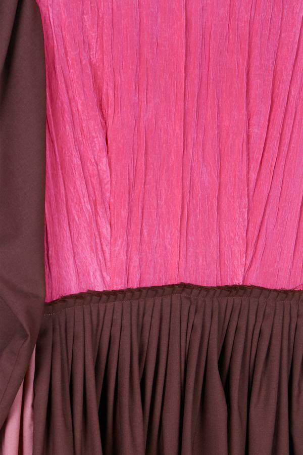 REJINA PYO Ivy Panelled Midi Colourblock Dress - Imagen 6