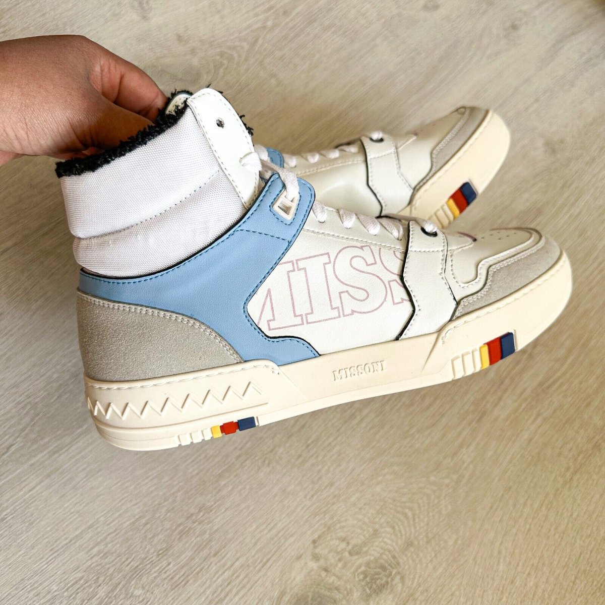 MISSONI Basket 90 Fruit Base Trainers Sneakers + MISSONI Bag - Imagen 3