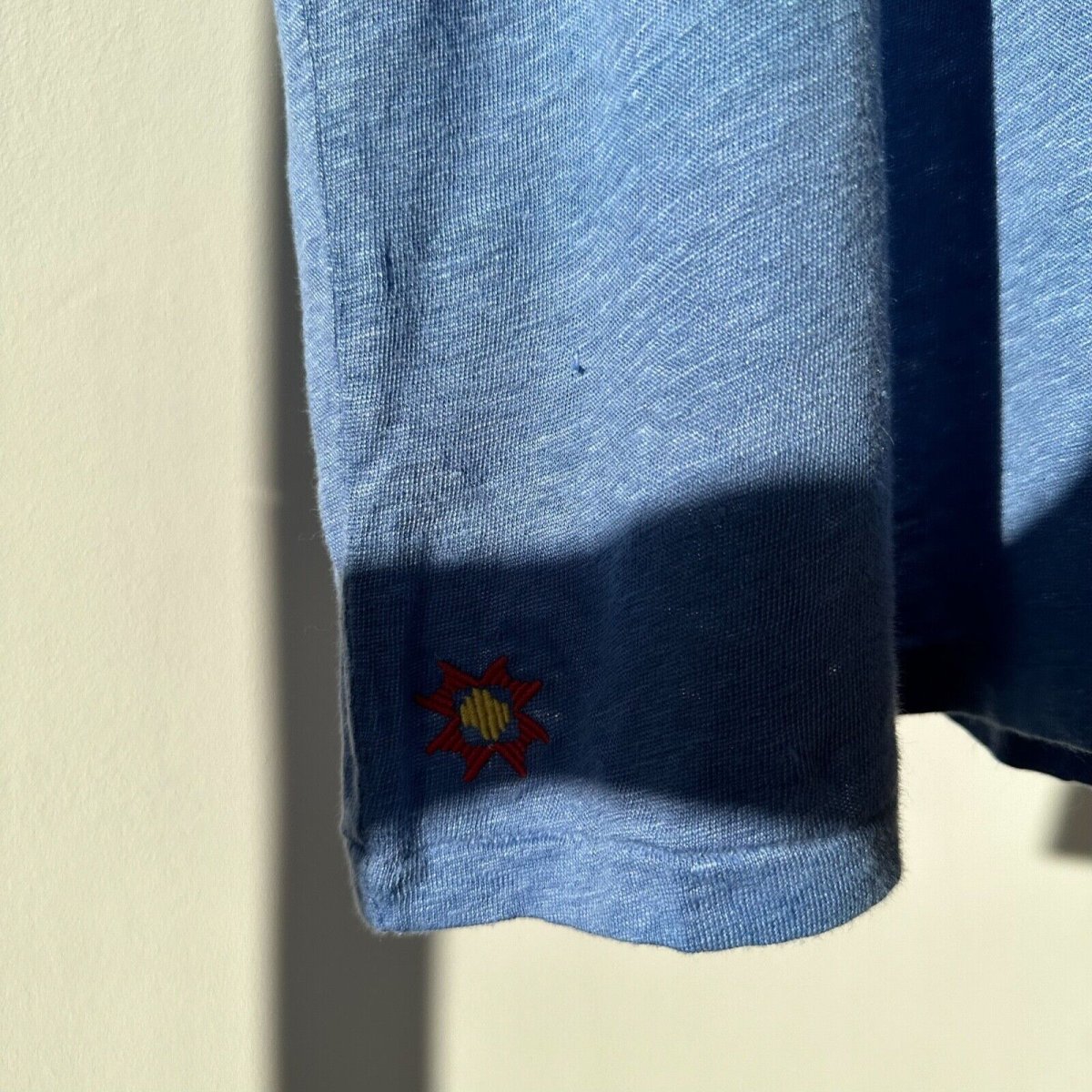 Polo Ralph Lauren Polo Teddy Bear Blue Linen Relaxed Tee - Imagen 6