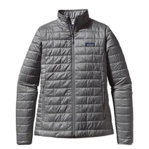 Parka Sintética Nano Puff Jacket Mujer Gris