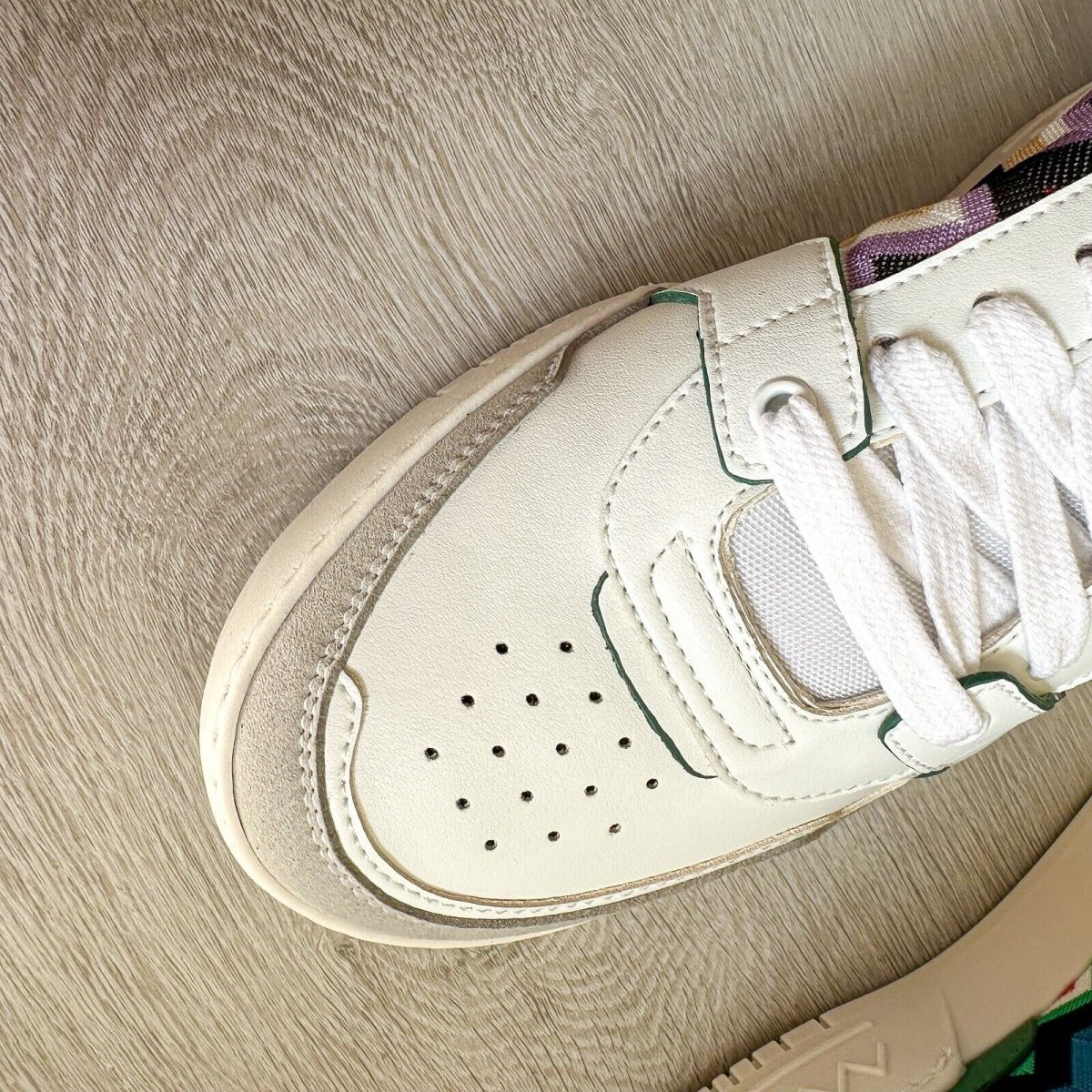 MISSONI Basket Zigzag Chevron Multicolour ACBC Trainers Sneakers + MISSONI Bag - Imagen 9