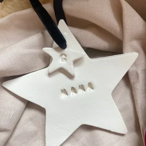 Estrella grande Navidad con estrellitas