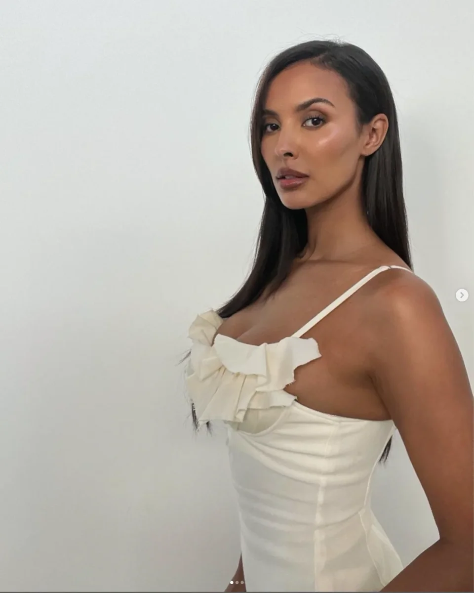 JACQUEMUS La Duna Ruffled Trim Mini White Dress - Imagen 9