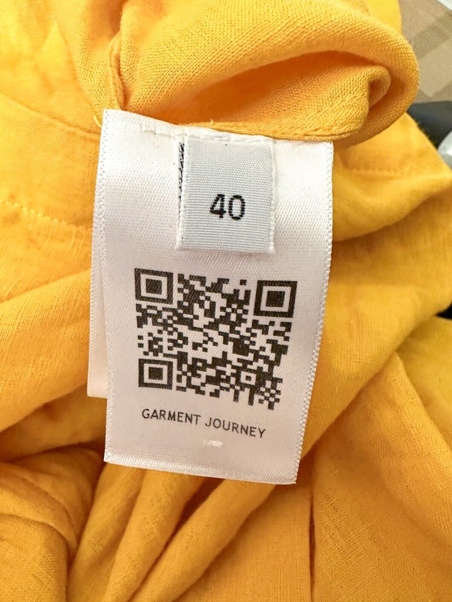 GABRIELA HEARST Yellow Massey Button-Up Shirt Maxi Dress - Imagen 7