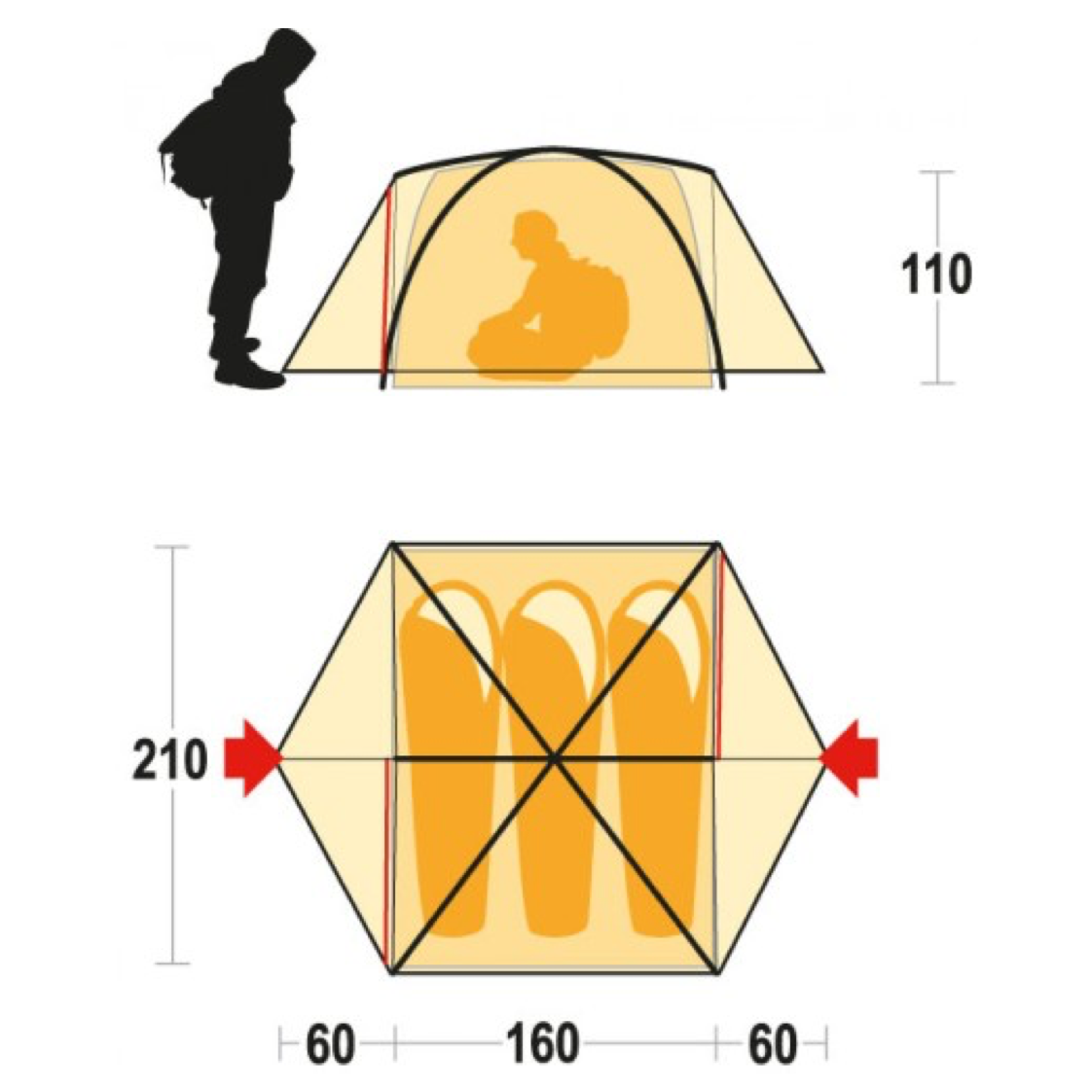 Carpa Lhotse 3P - Imagen 4