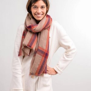 Foulard fino cuadros