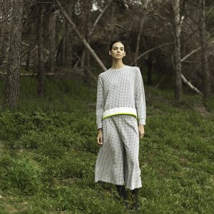Falda pantalón de cuadros
