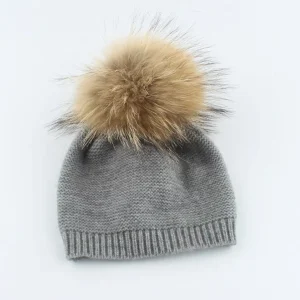 Gorro lana pompón