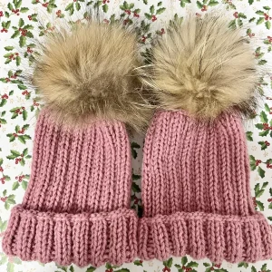 Gorro hecho a mano canalé