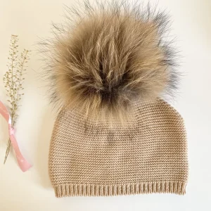 Gorro punto pompón