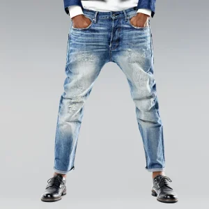 G-Star Raw Selvedge US Lumber 25 Year Worn Straight Jeans