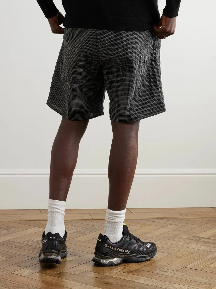 Norse Projects Arktisk Black Ripstop Shorts - Imagen 3