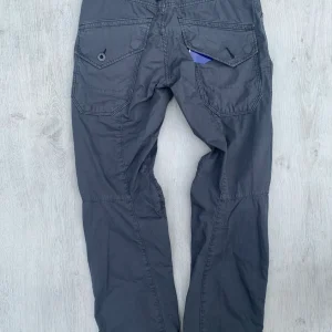 G-Star 5620 Skiff 3D Tapered Grey Battle Twill Trousers Pants