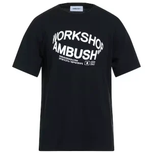 AMBUSH Workshop Black Revolve Logo T-Shirt