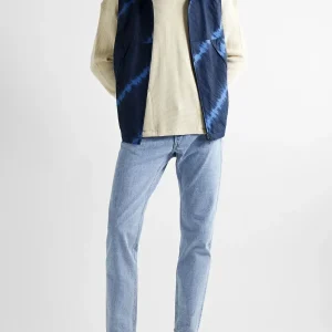 Blue Blue Japan Nylon Tie Dyed Gilet