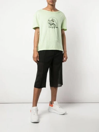 Maison Martin Margiela 10 Green Gangs Of Croco Embroidered T-Shirt - Imagen 3