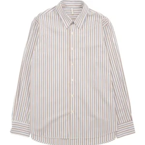 Sunflower Striped Cotton Poplin Shirt