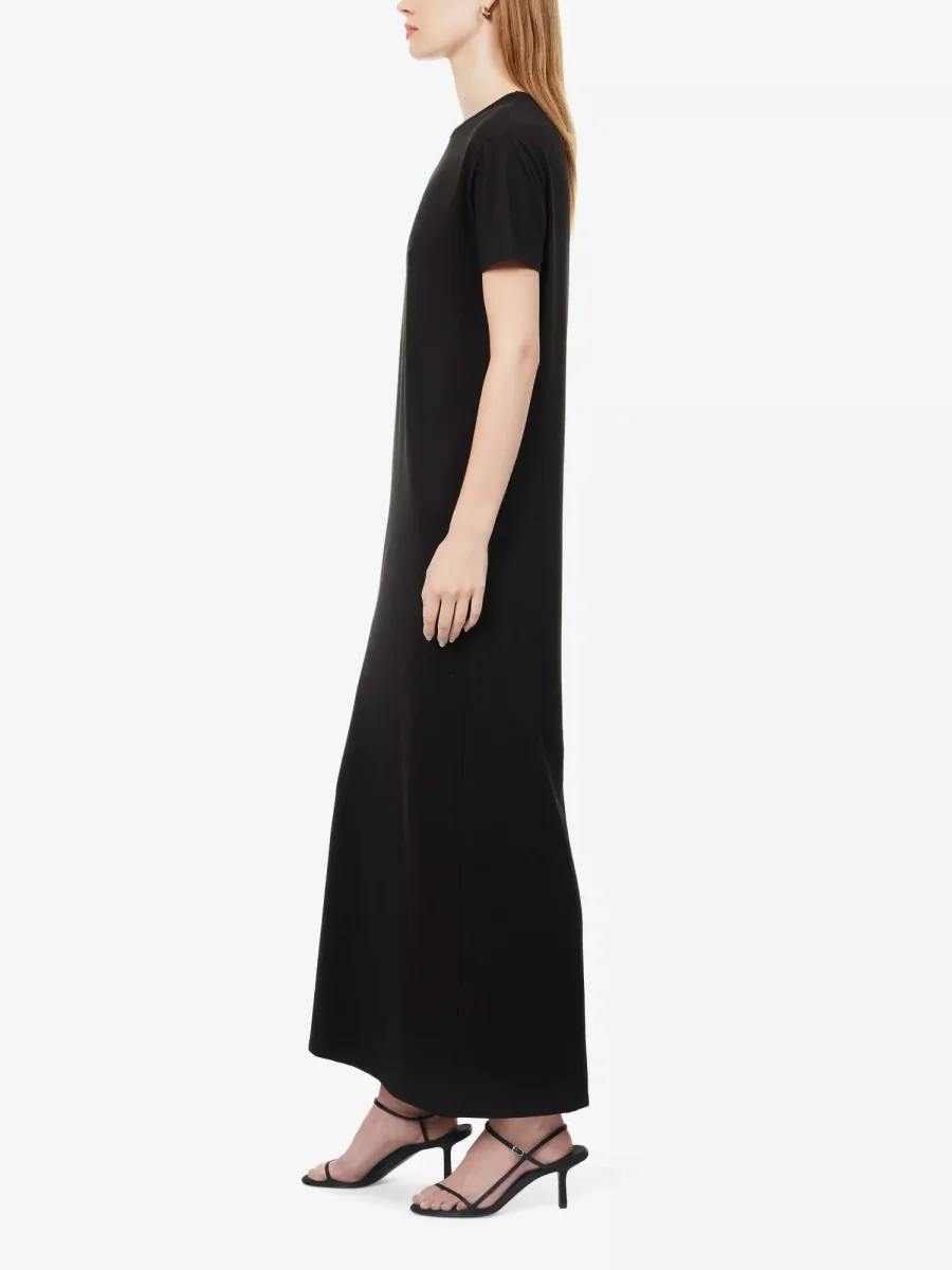 The Frankie Shop Maya Cotton Black Tee Dress - Imagen 4