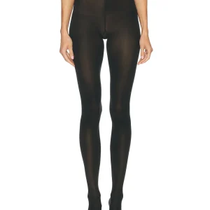 FALKE Pure Matte 50 Denier Semi-Opaque Tights in Black